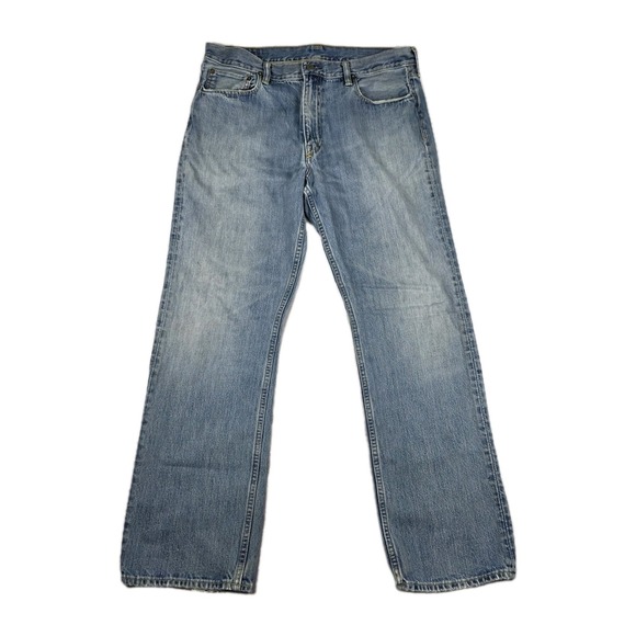 Polo Ralph Lauren Jeans Mens 36x32 Classic Fit 867 Straight Blue Denim Pants - Picture 1 of 11
